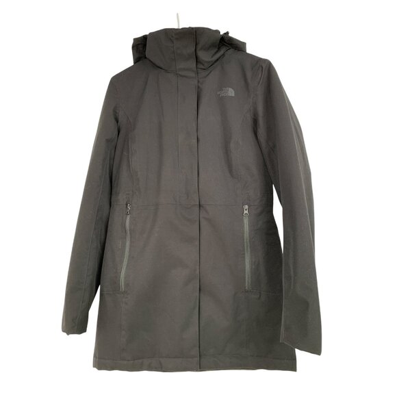 The North Face Womens Black Spring Ancha Insulated Parka S RN10217 dryvent EUC - Picture 3 of 12